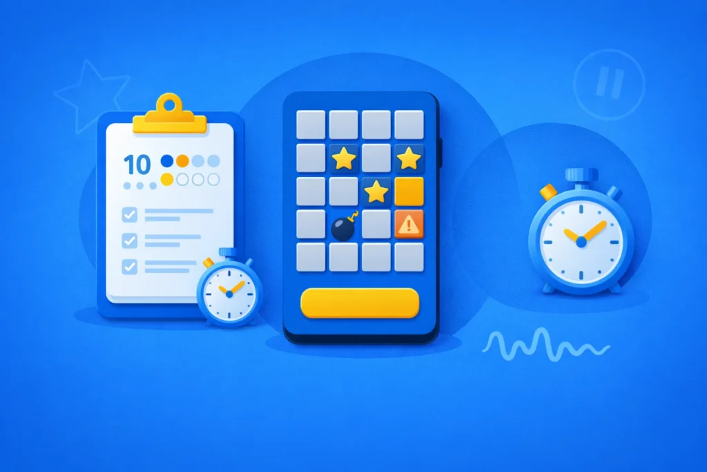 Demo drills for Mines — practice cashouts and follow time limits