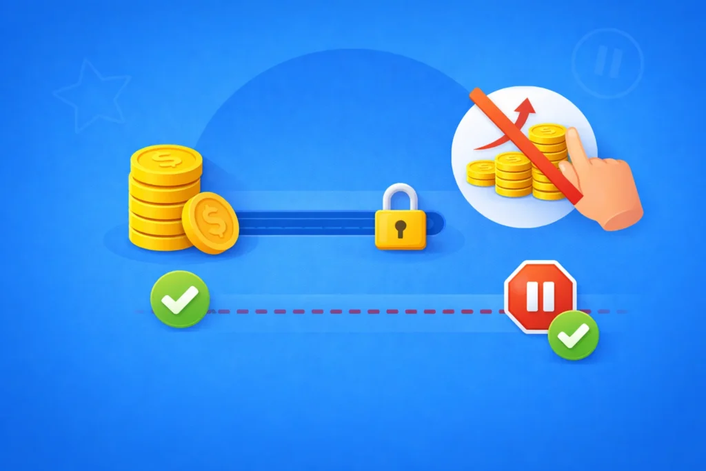 Bankroll discipline — fixed bet units, no chasing losses, and stop at session limits